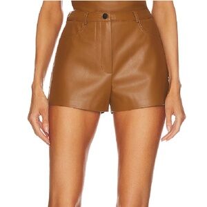 CULTNAKED Faux Leather Short, Size XS